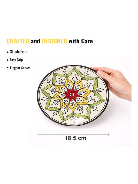 set of 2  ceramic dinner plate - 22435905 -  Standard Image - 4