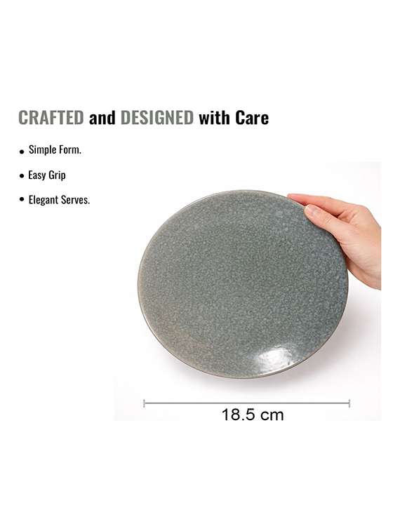 set of 2  ceramic dinner plate - 22435907 -  Standard Image - 4