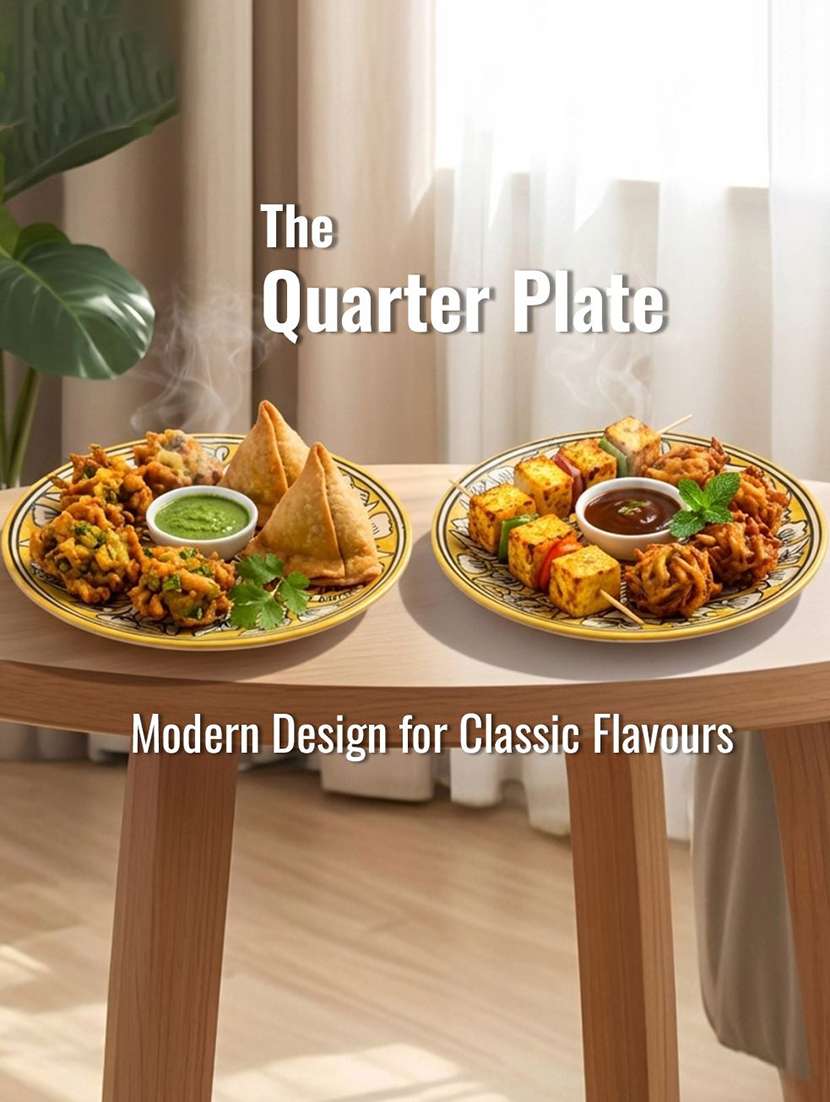 set of 2  ceramic dinner plate - 22435911 -  Standard Image - 1