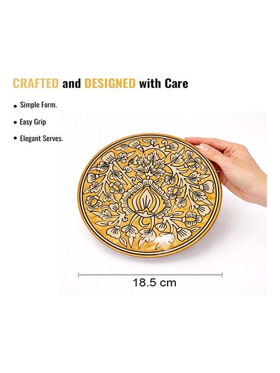 set of 2  ceramic dinner plate - 22435911 -  Standard Image - 4