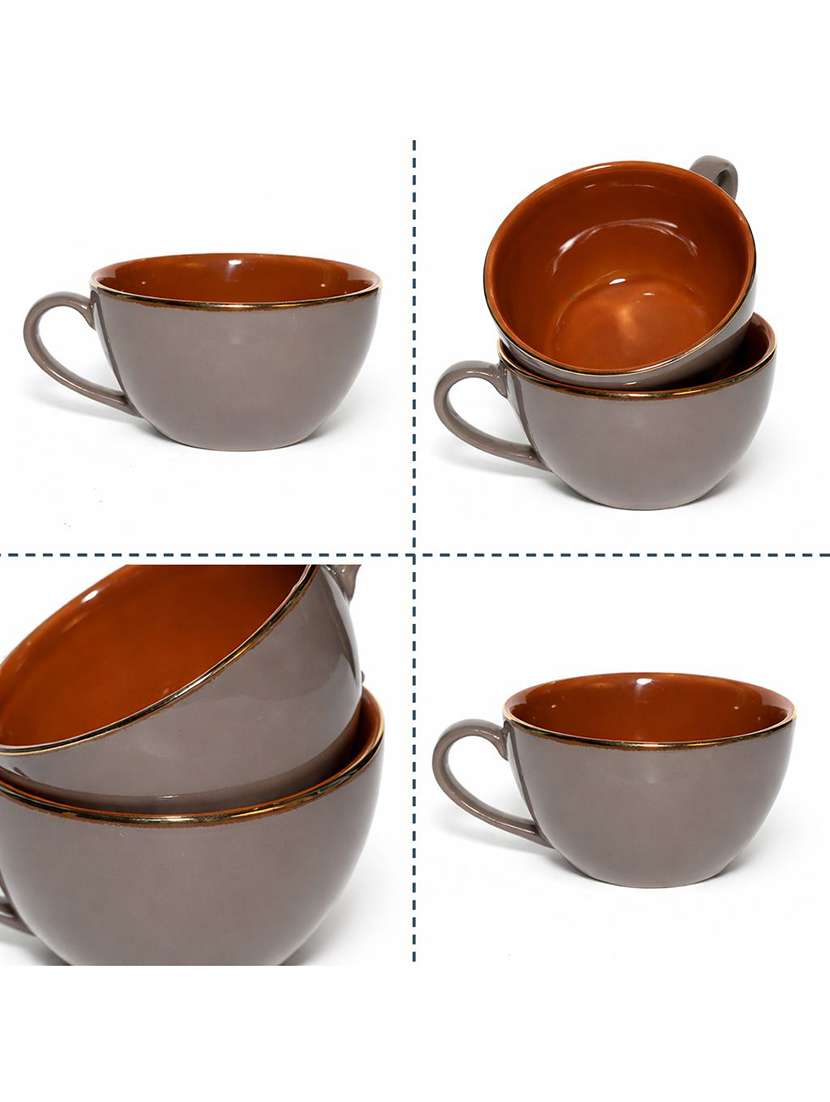 two ceramic soup bowls - 22436010 -  Standard Image - 1