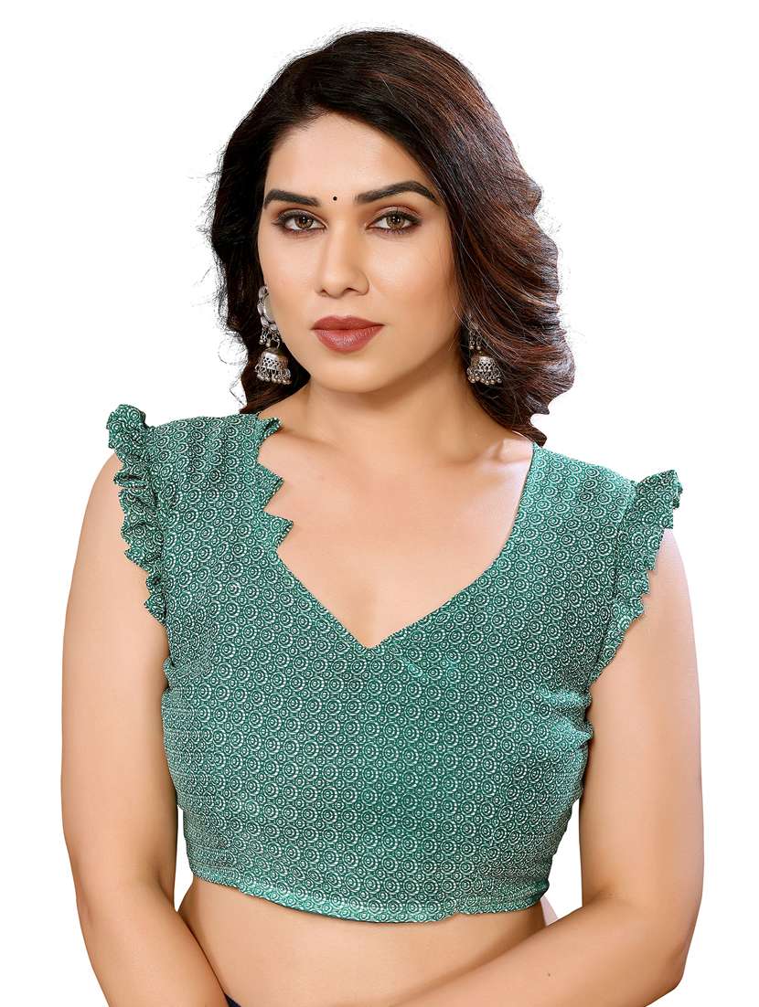 women pack of 2 printed combo saree with blouse - 22436227 -  Standard Image - 4