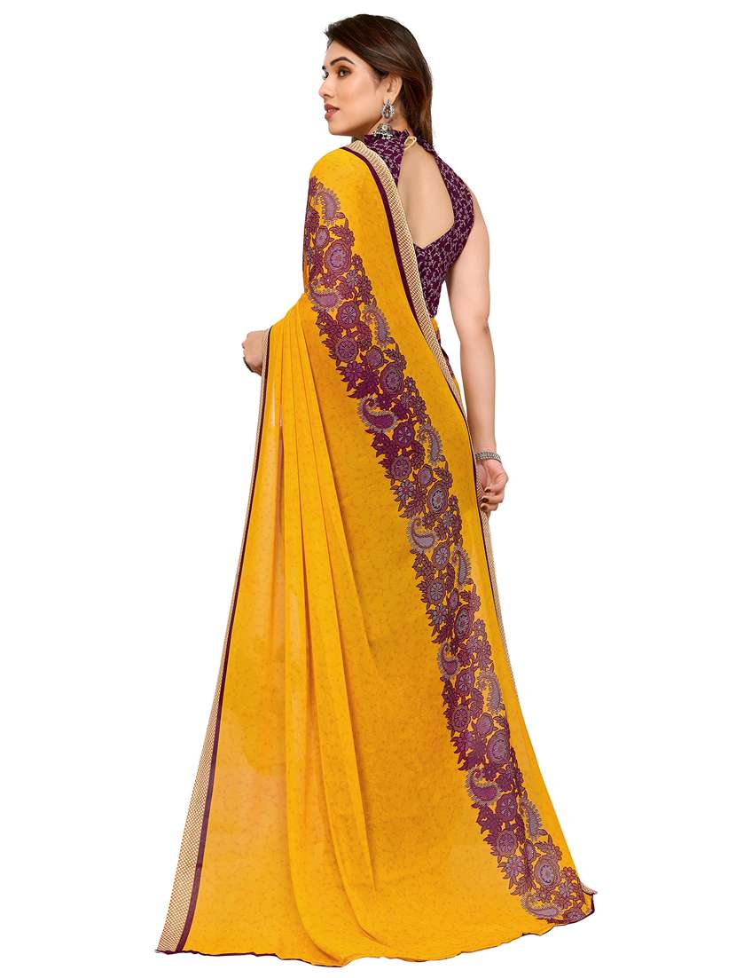 women pack of 2 printed combo saree with blouse - 22436246 -  Standard Image - 1