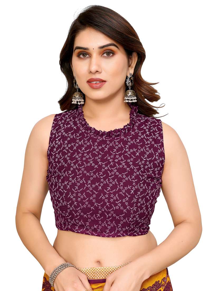 women pack of 2 printed combo saree with blouse - 22436246 -  Standard Image - 4