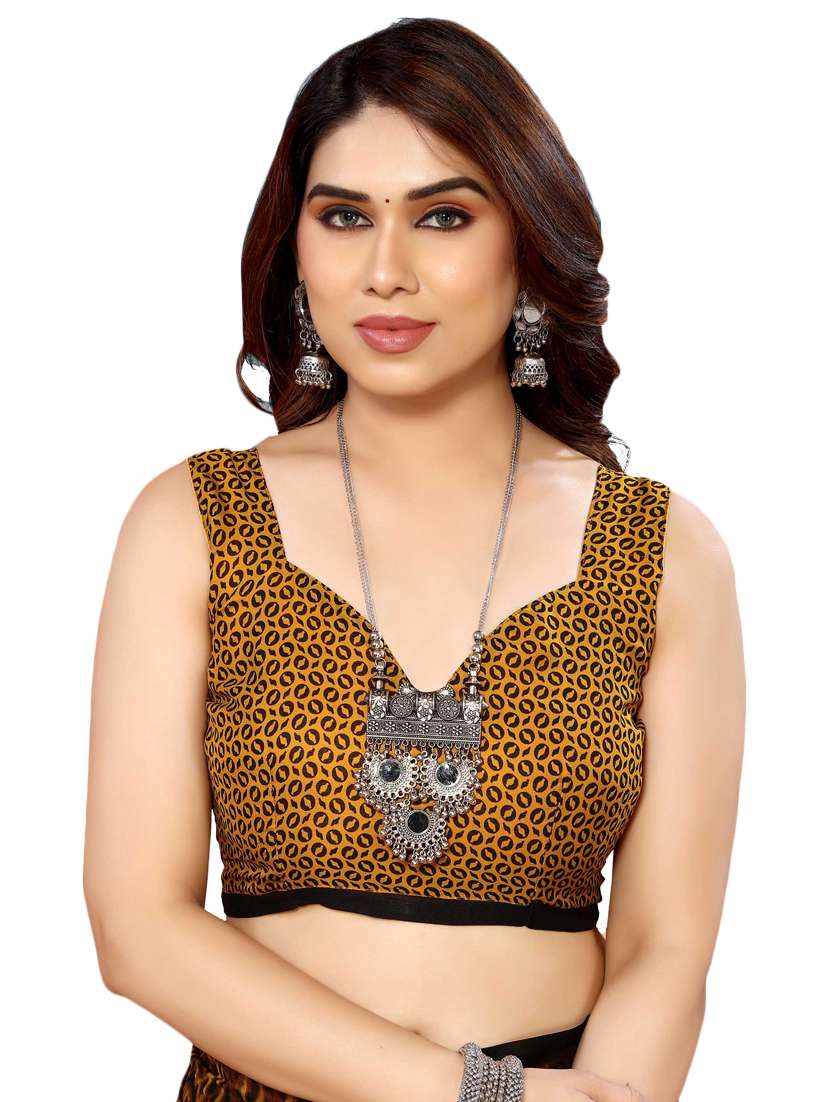 Women Pack Of 2 Printed Combo Saree With Blouse - 22436387 -  Standard Image - 4