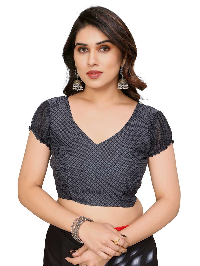 women pack of 2 printed combo saree with blouse - 22436477 -  Standard Image - 4