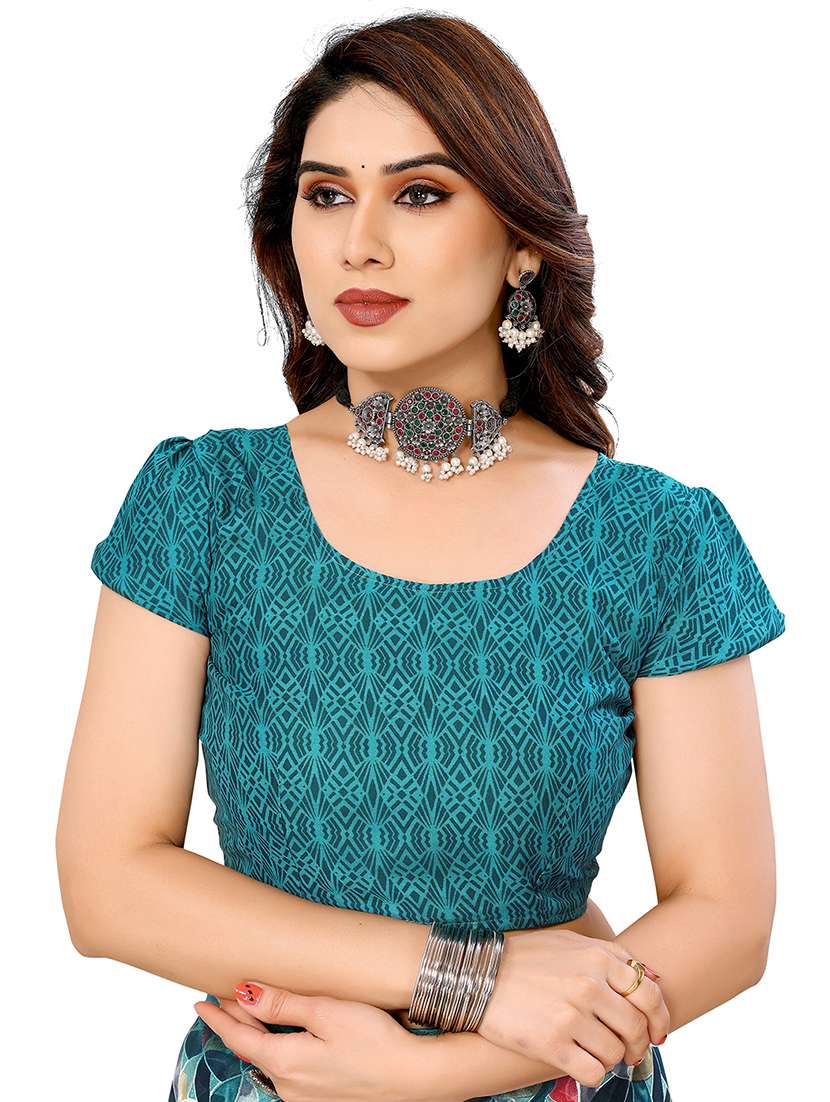 Women Pack Of 2 Printed Combo Saree With Blouse - 22436741 -  Standard Image - 4