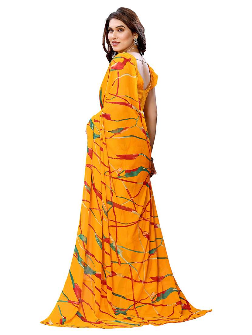 women pack of 2 printed combo saree with blouse - 22436764 -  Standard Image - 1