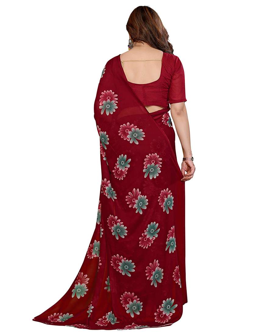women pack of 2 printed combo saree with blouse - 22436852 -  Standard Image - 1
