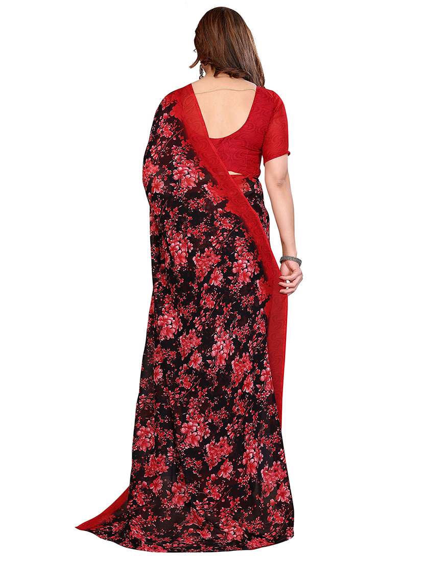 women pack of 2 printed combo saree with blouse - 22436936 -  Standard Image - 1