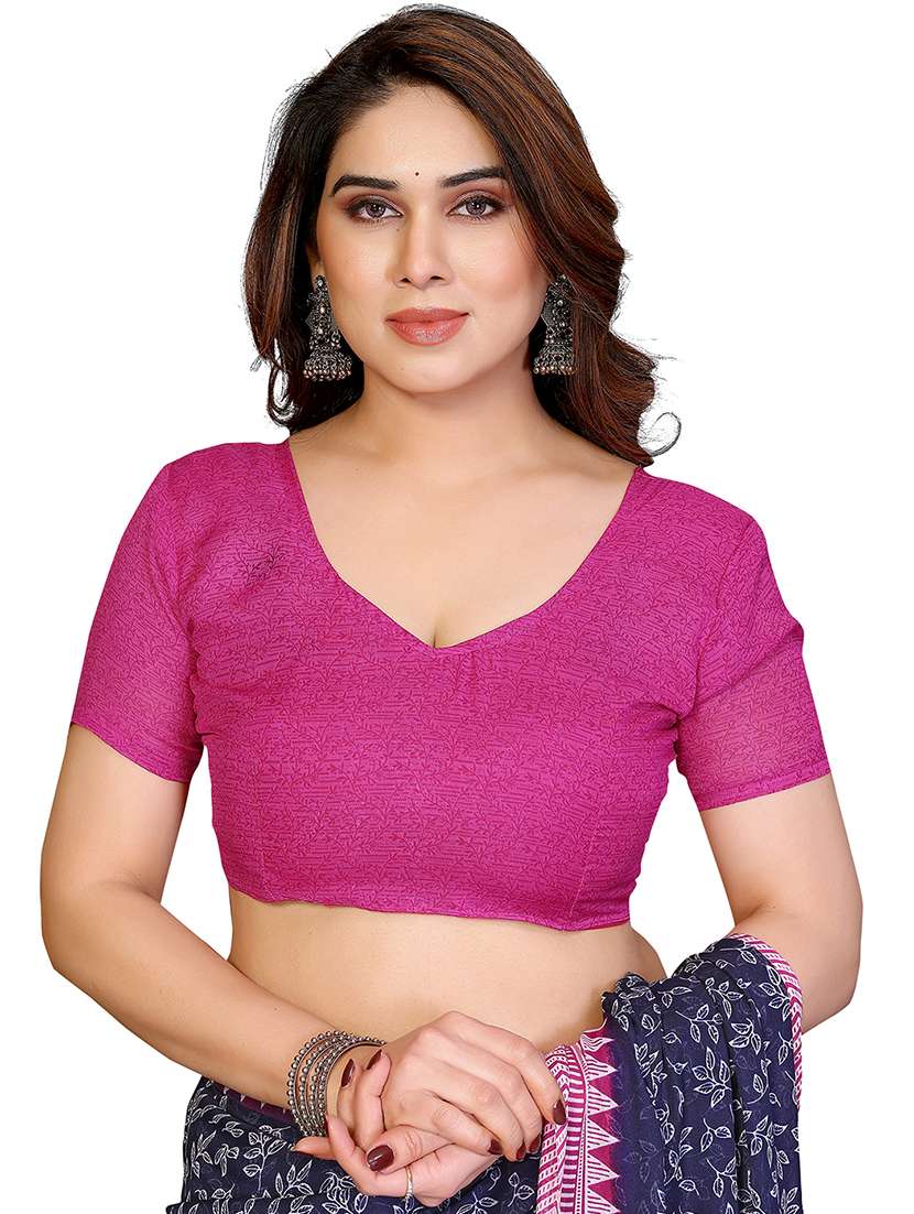 women pack of 2 printed combo saree with blouse - 22436993 -  Standard Image - 4
