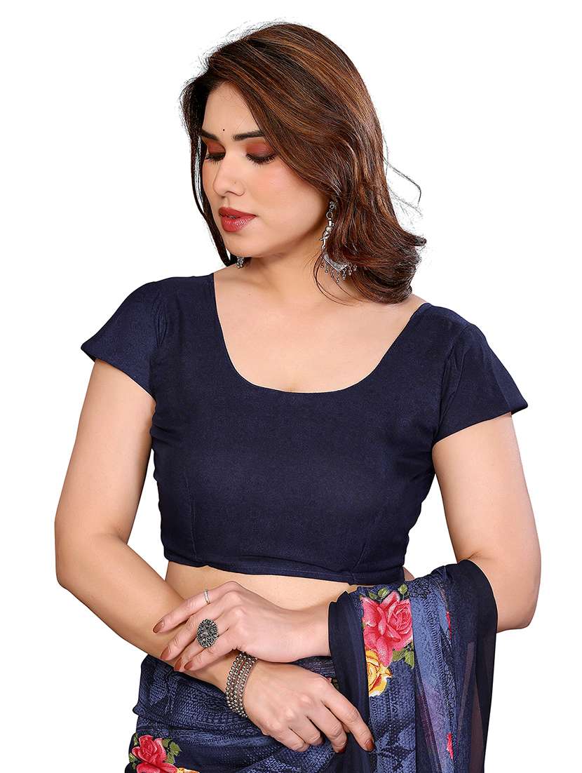 Women Pack Of 2 Printed Combo Saree With Blouse - 22437051 -  Standard Image - 4