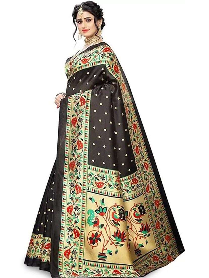 women self design paithani saree with blouse - 22437704 -  Standard Image - 1