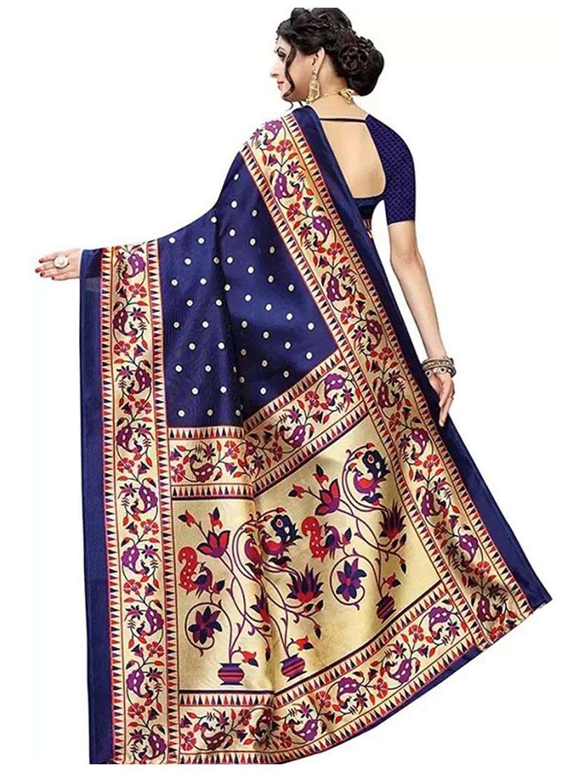 women self design paithani saree with blouse - 22437705 -  Standard Image - 1