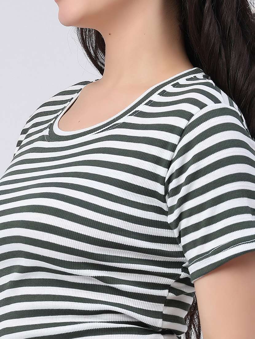 women printed round neck regular t-shirt - 22439578 -  Standard Image - 1