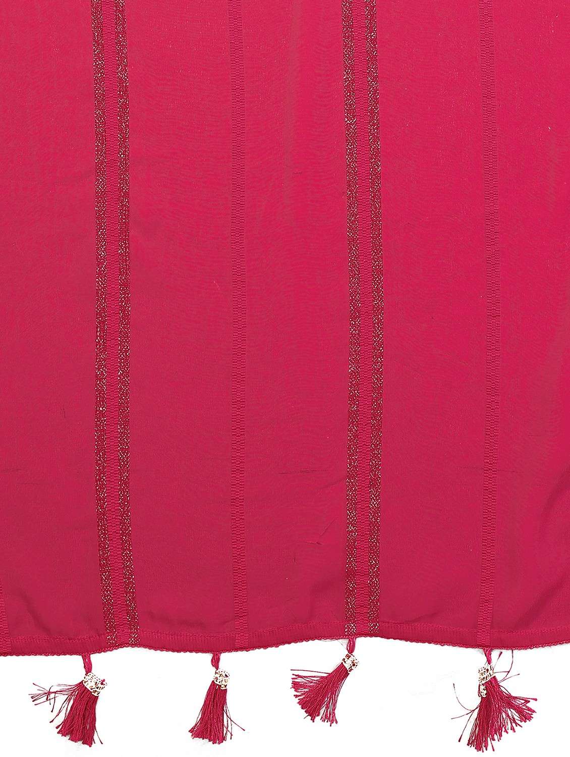 women self design plain saree with blouse - 22439659 -  Standard Image - 6