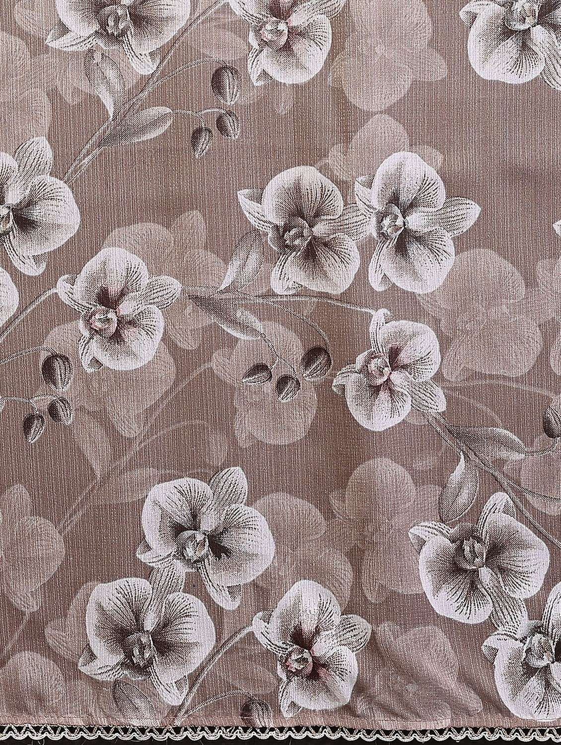 women floral printed saree with blouse - 22439664 -  Standard Image - 6