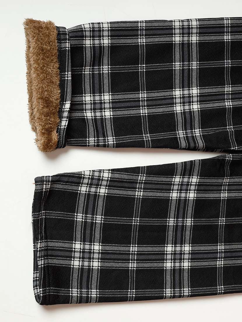 women multi colored cotton straight trouser - 22441185 -  Standard Image - 4