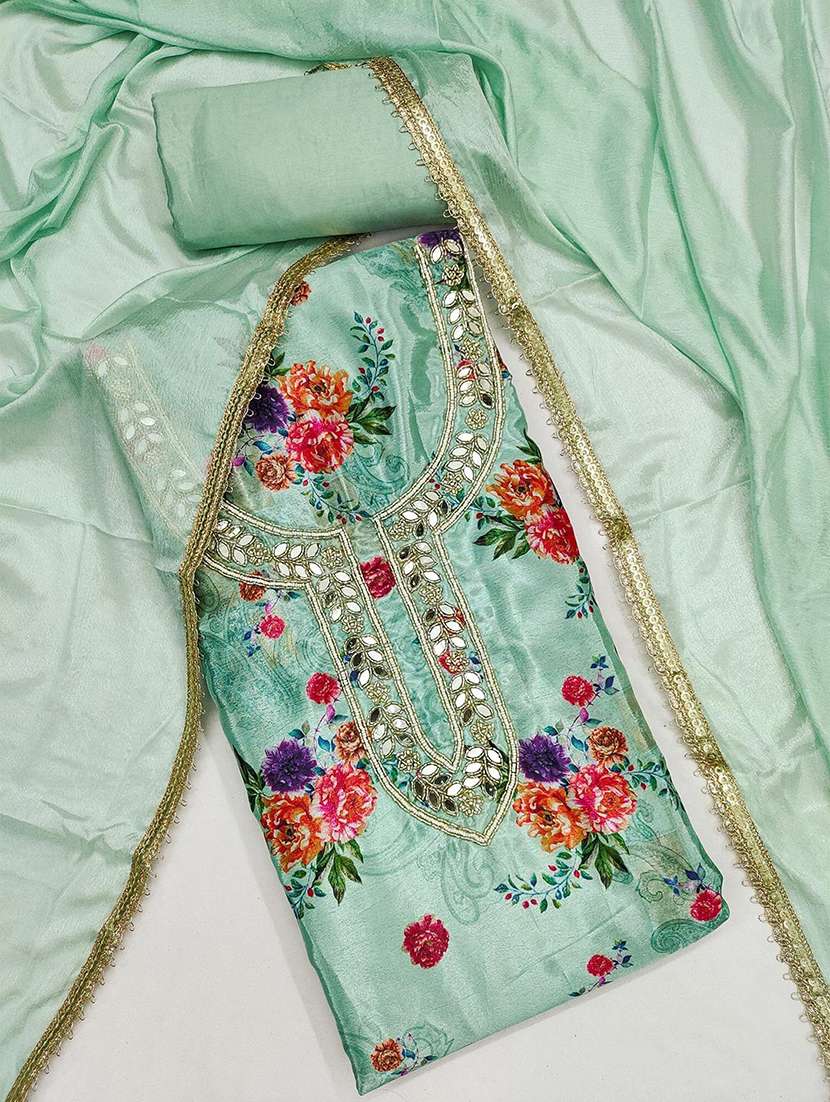 Women Floral Printed Unstitched Suit Set - 22441341 -  Standard Image - 1