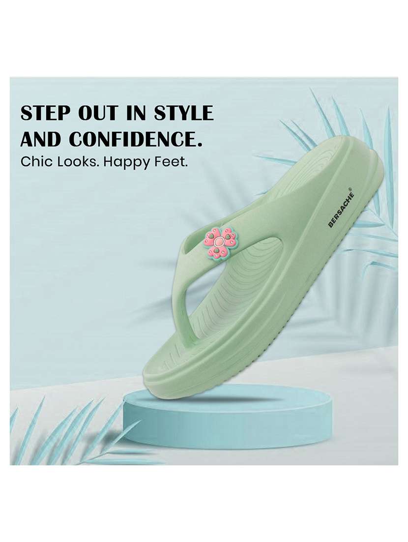 women green slip on sandal - 22441460 -  Standard Image - 4