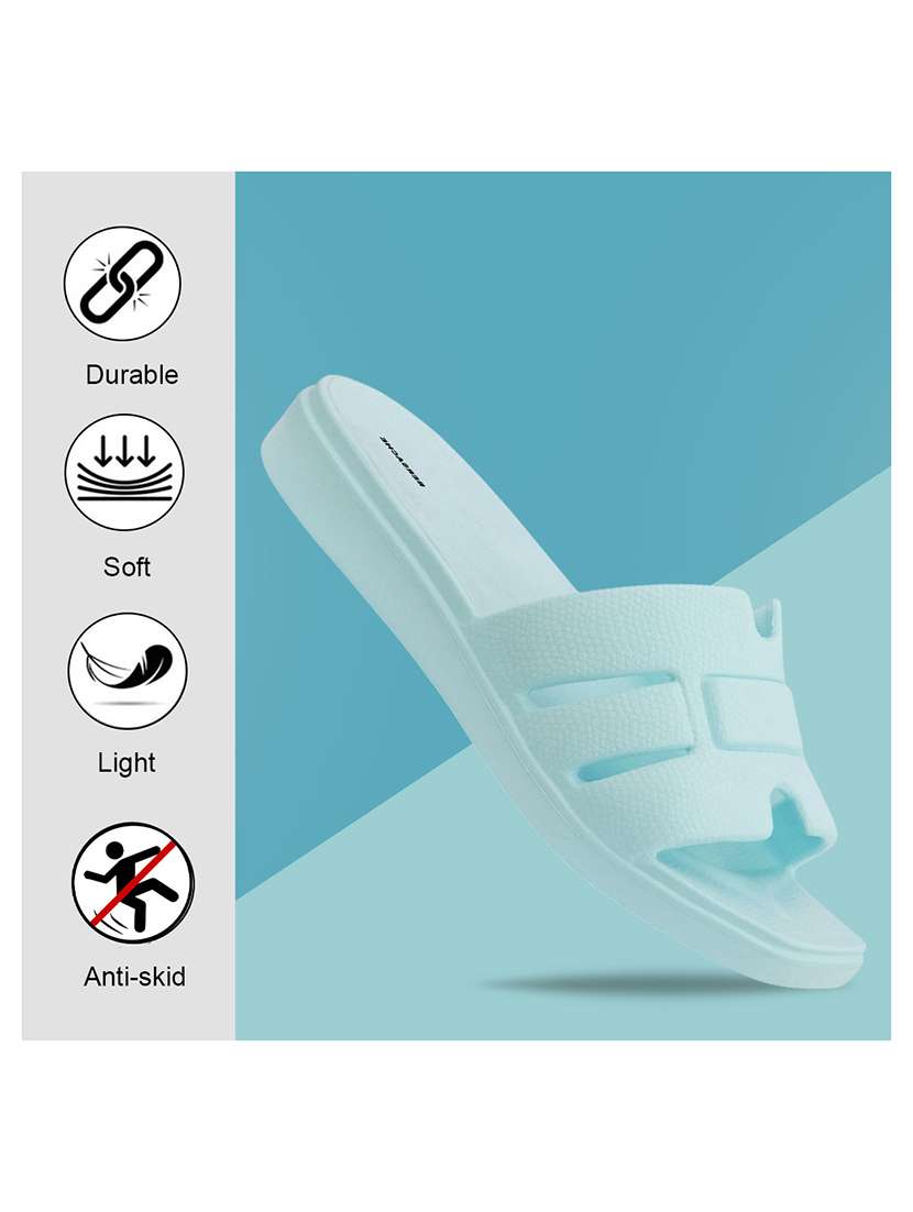women blue slip on sandal - 22441463 -  Standard Image - 4