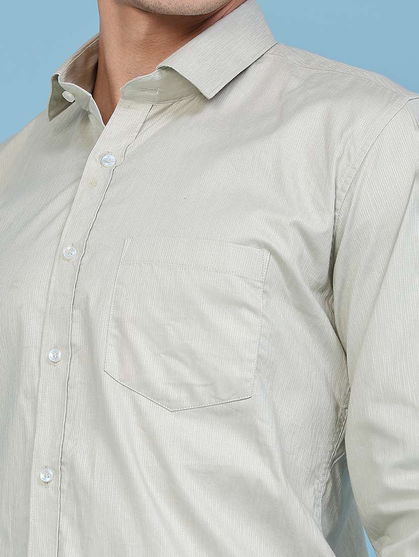 men self design long sleeves formal shirt - 22441506 -  Standard Image - 1