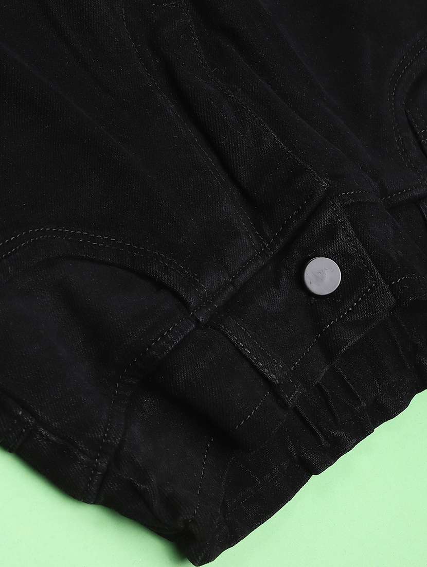 girls plain mid rise slim fit jeans - 22441541 -  Standard Image - 4