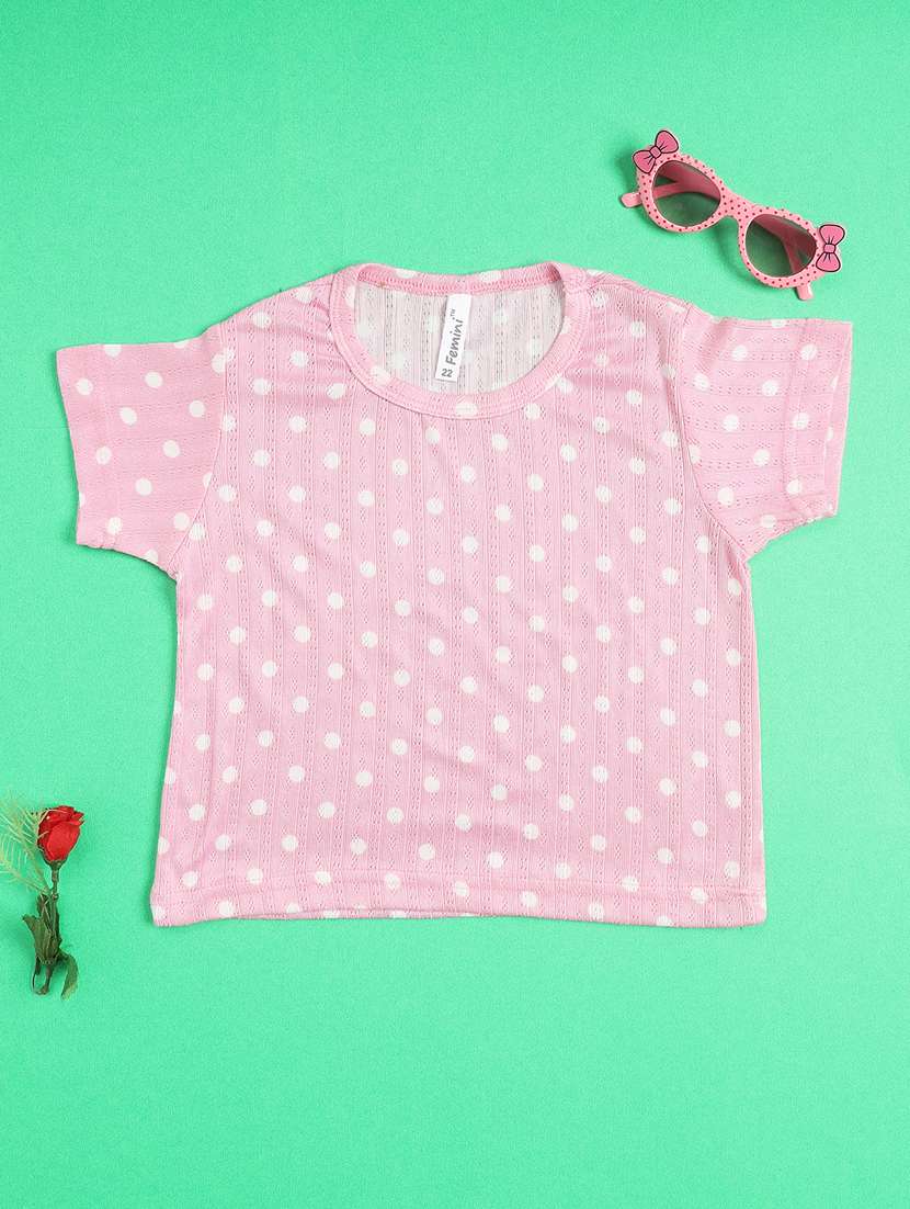 Girls Printed Short Sleeves Regular Tee - 22441569 -  Standard Image - 1