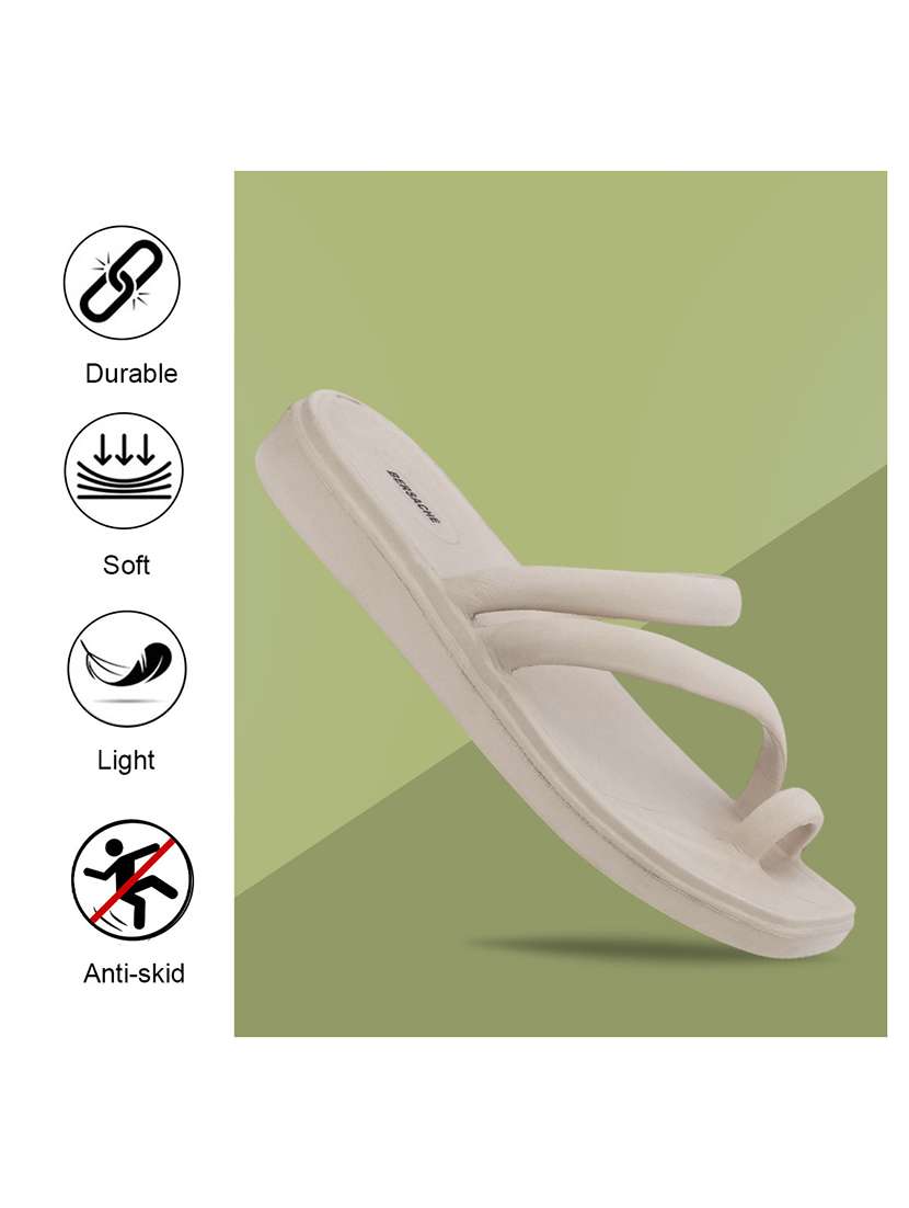 women beige s flip flop - 22442114 -  Standard Image - 4