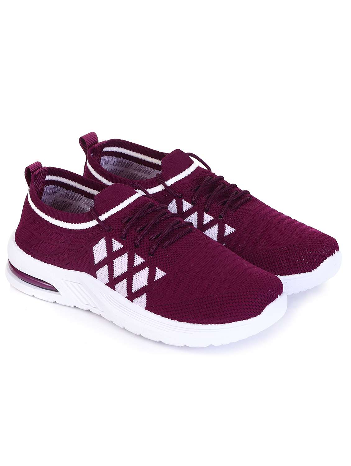 women solid lace up casual shoe - 22442274 -  Standard Image - 1