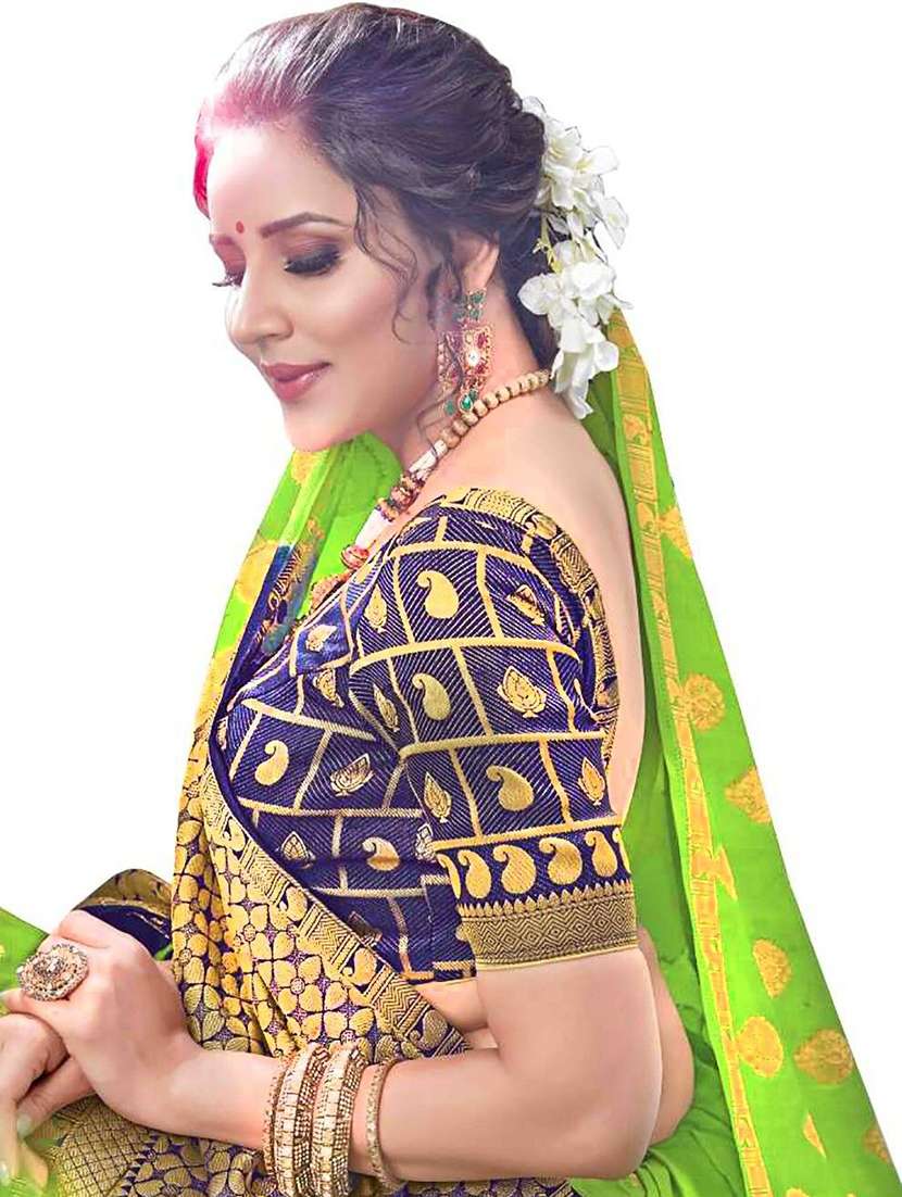 women self design banarasi saree - 22442664 -  Standard Image - 1