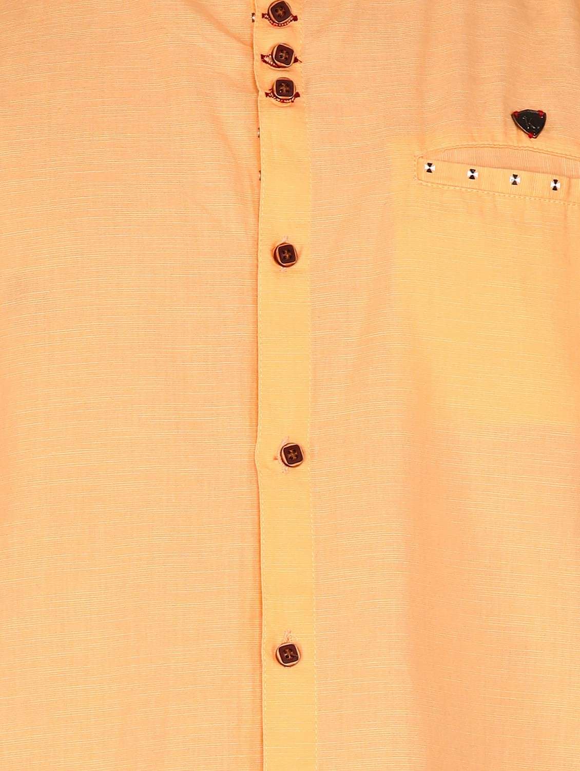 men solid long sleeve regular fit casual shirt - 22443109 -  Standard Image - 4