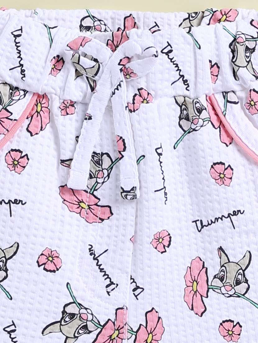 girls printed round neck shorts set - 22443279 -  Standard Image - 4