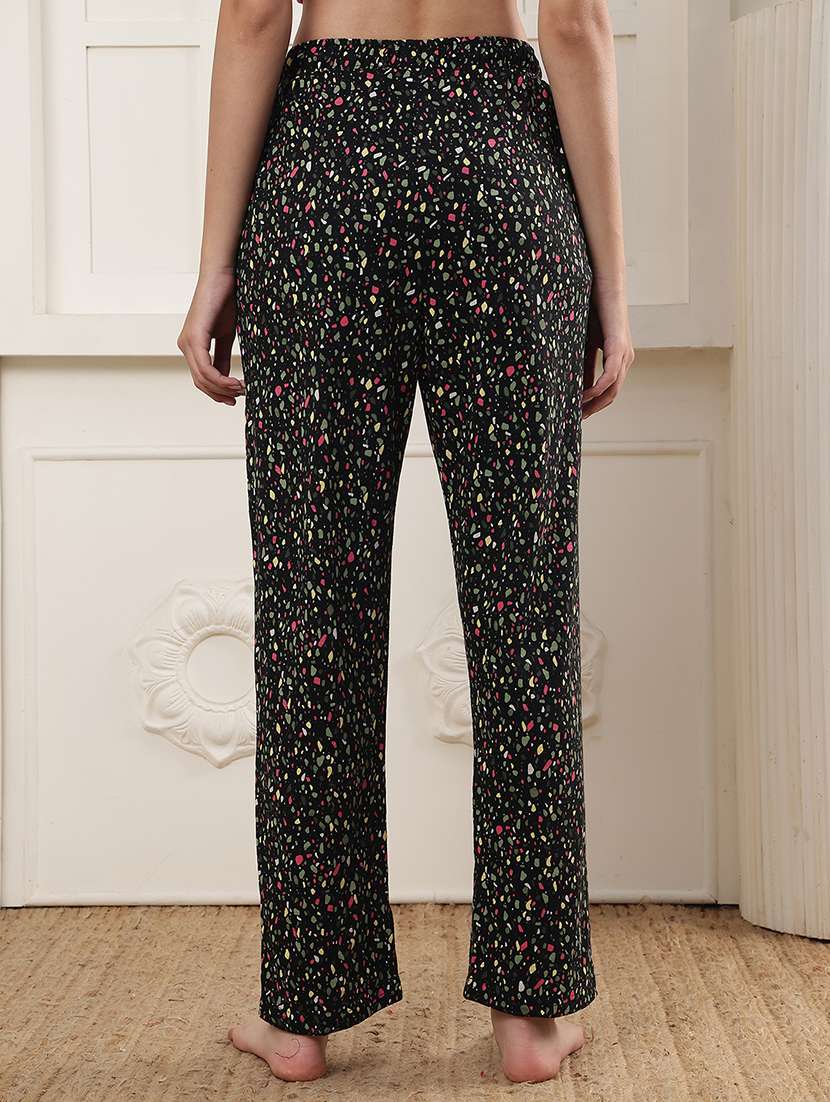 black cotton loungewear - 22443296 -  Standard Image - 4