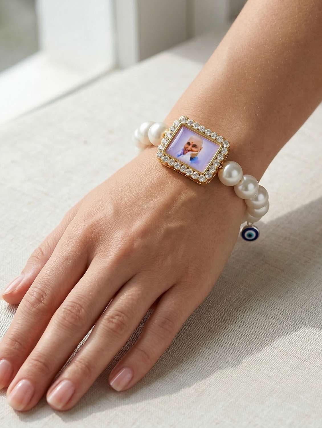 white crystal bangle  bracelet - 22443344 -  Standard Image - 1
