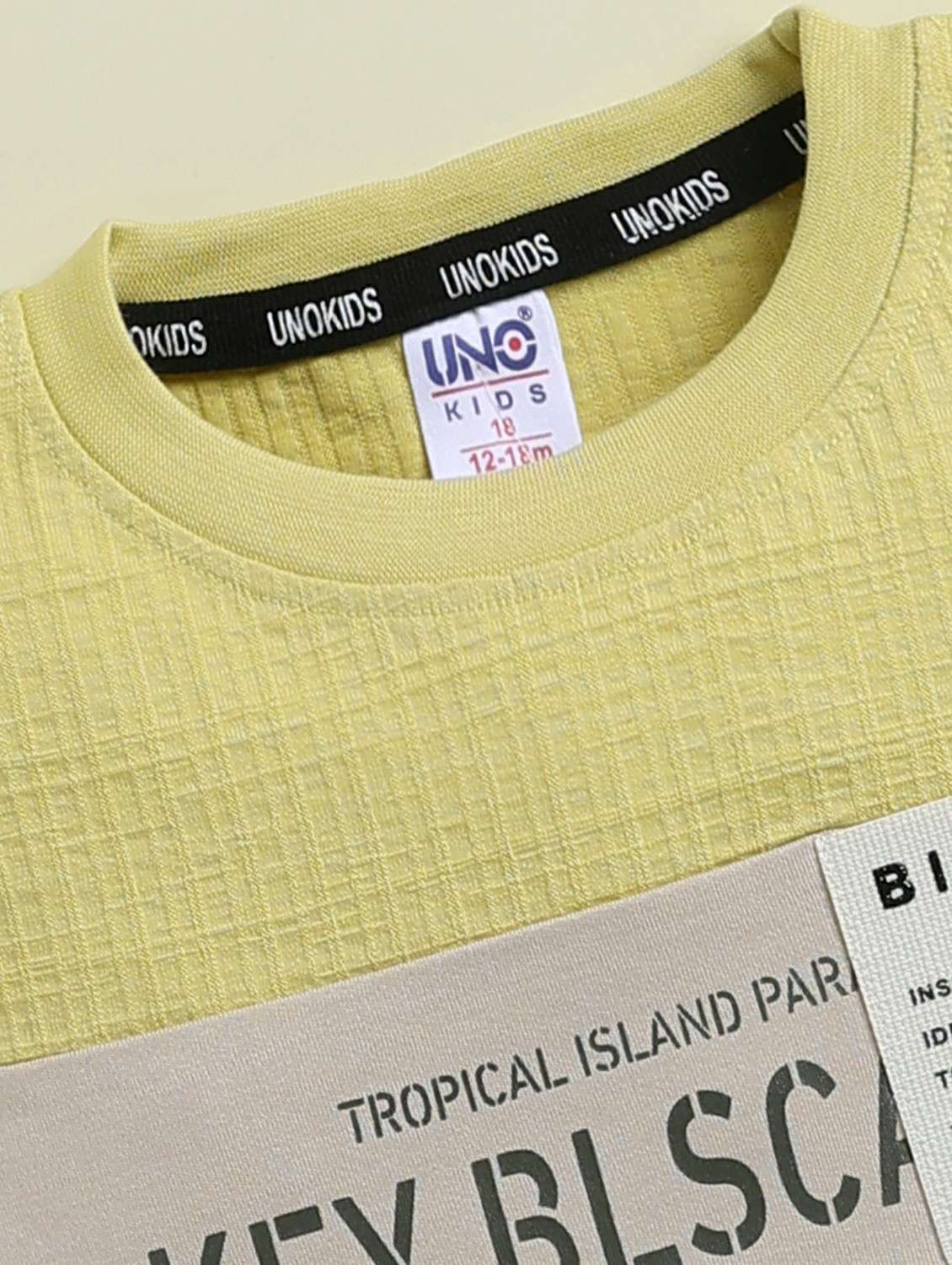 boys yellow lycra shorts set - 22443357 -  Standard Image - 4