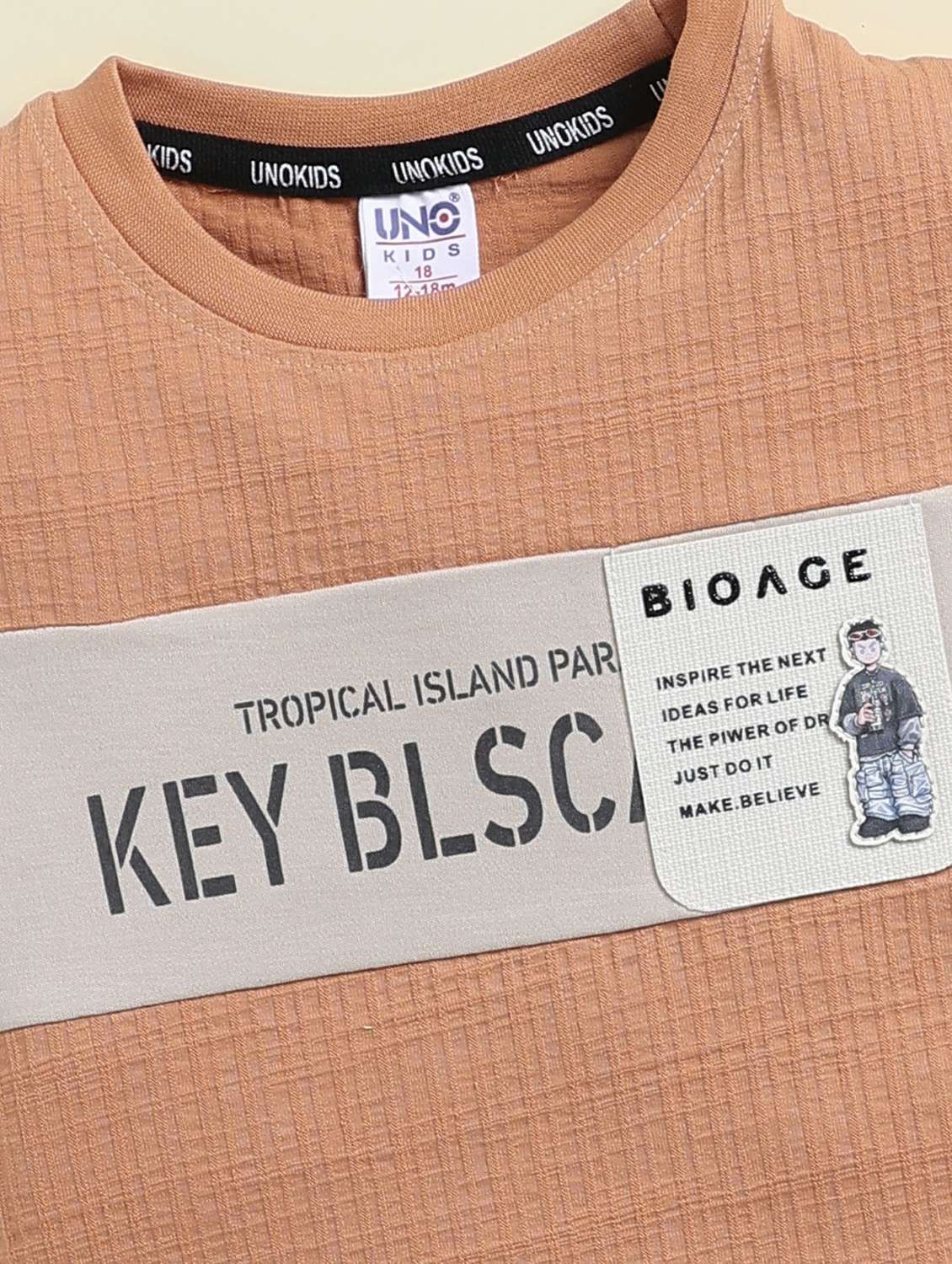 boys rust lycra suit sets co-ords set - 22443358 -  Standard Image - 4