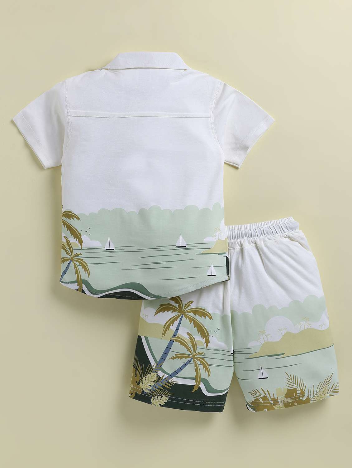 kids linen suit sets co-ords set - 22443359 -  Standard Image - 1