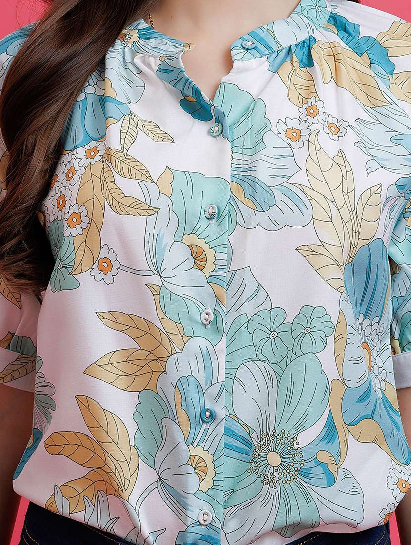 women printed sleeveless regular top - 22443614 -  Standard Image - 1