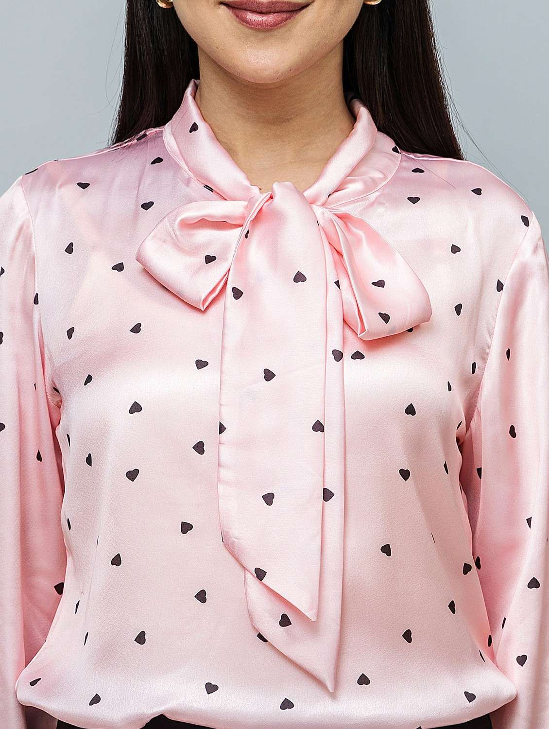 Women Printed Long Sleeve Regular Top - 22443617 -  Standard Image - 1