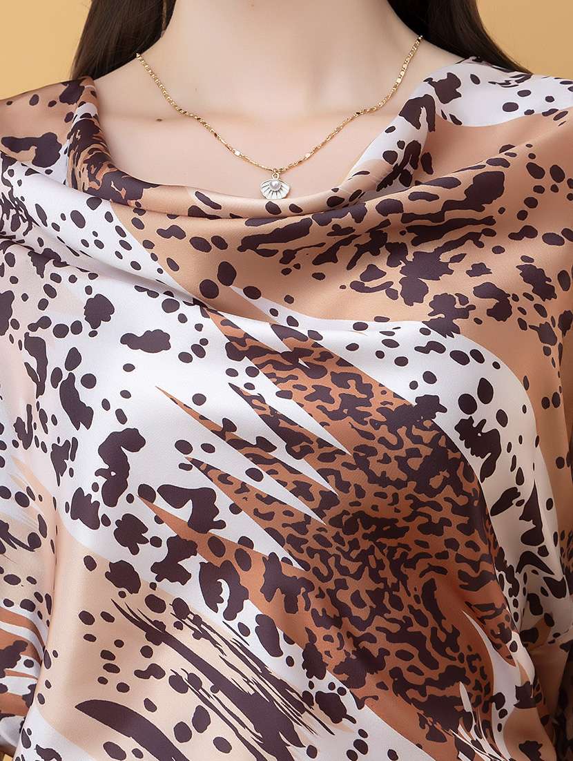 women printed long sleeve regular top - 22443662 -  Standard Image - 1