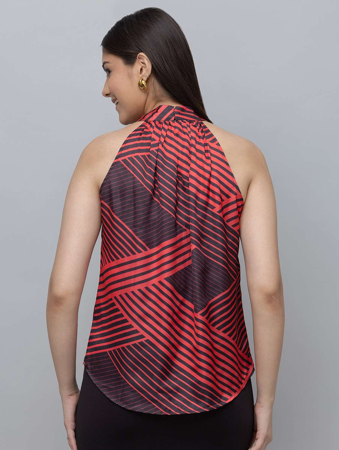 Women Printed Sleeveless Regular Top - 22443670 -  Standard Image - 4