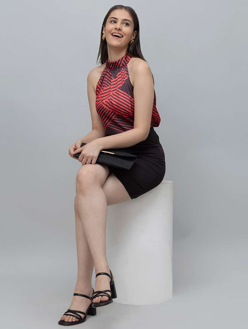 Women Printed Sleeveless Regular Top - 22443670 -  Standard Image - 6