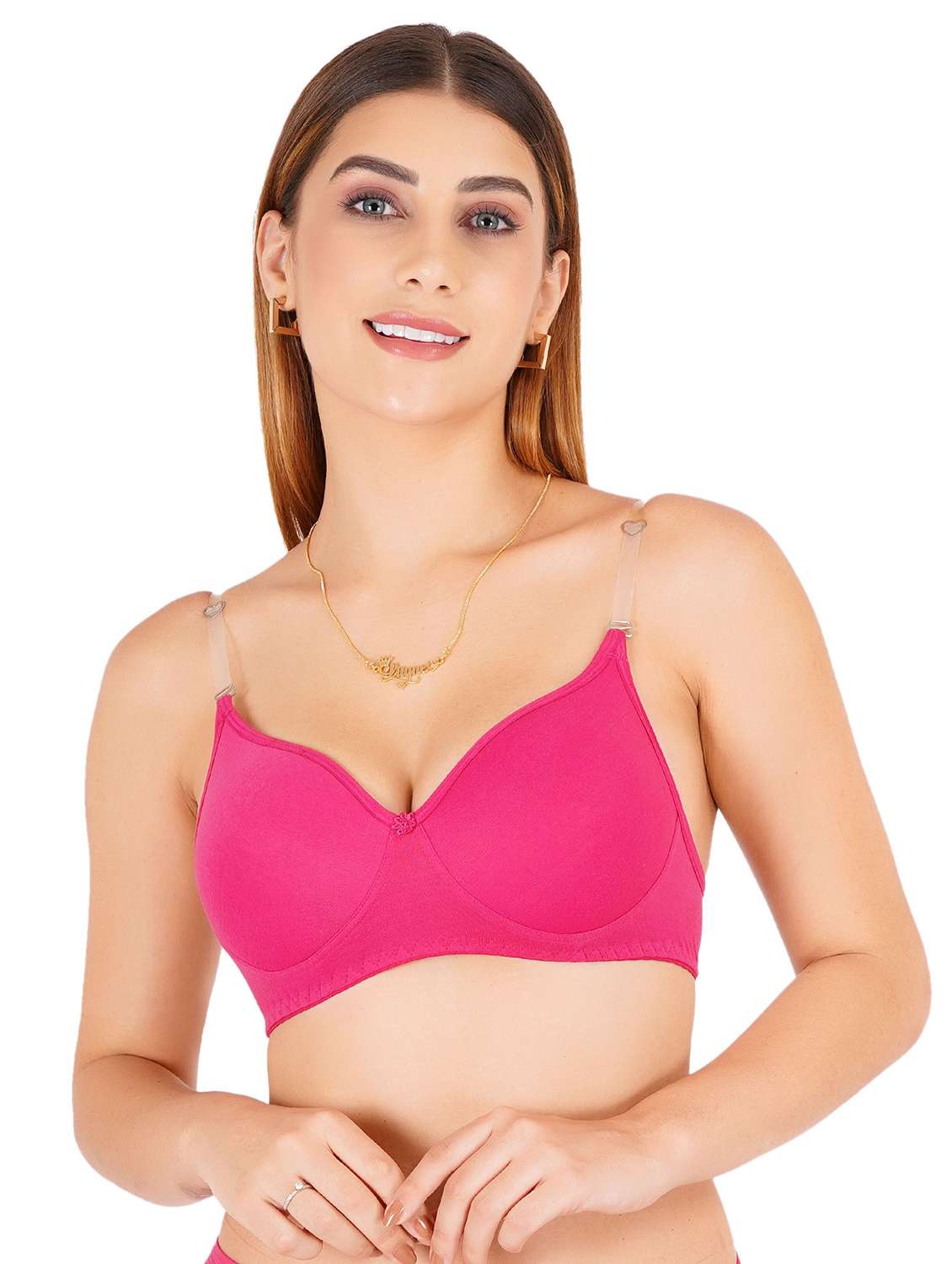 Women Pack Of 2 Non Padded Bra - 22443756 -  Standard Image - 1