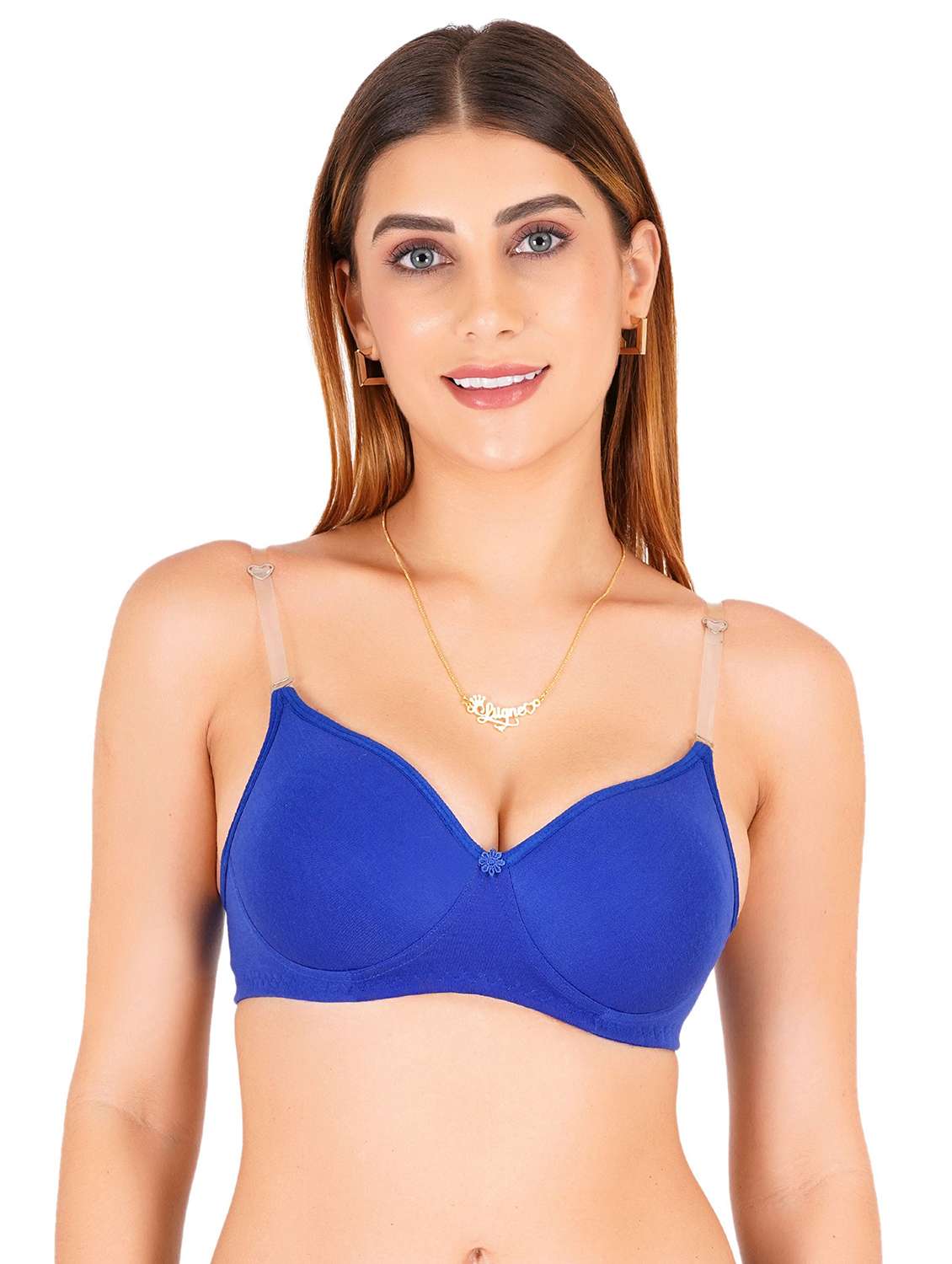 women pack of 2 non padded bra - 22443794 -  Standard Image - 1