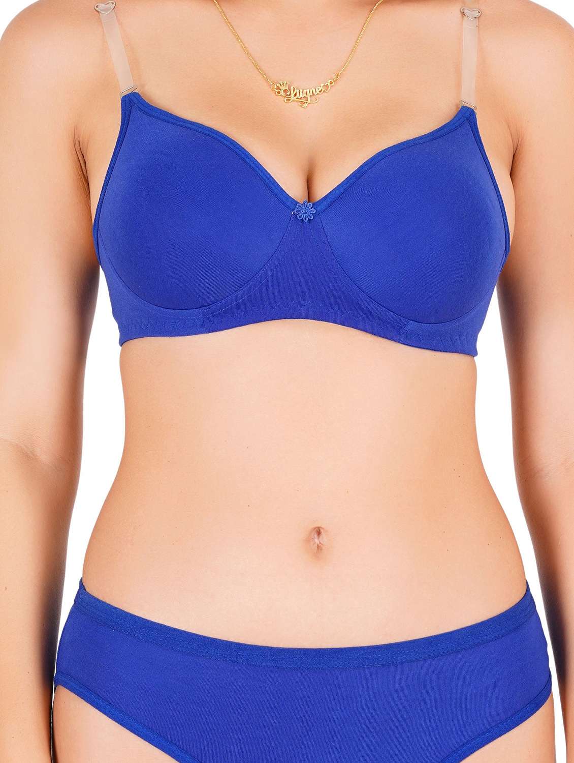women pack of 2 non padded bra - 22443807 -  Standard Image - 4