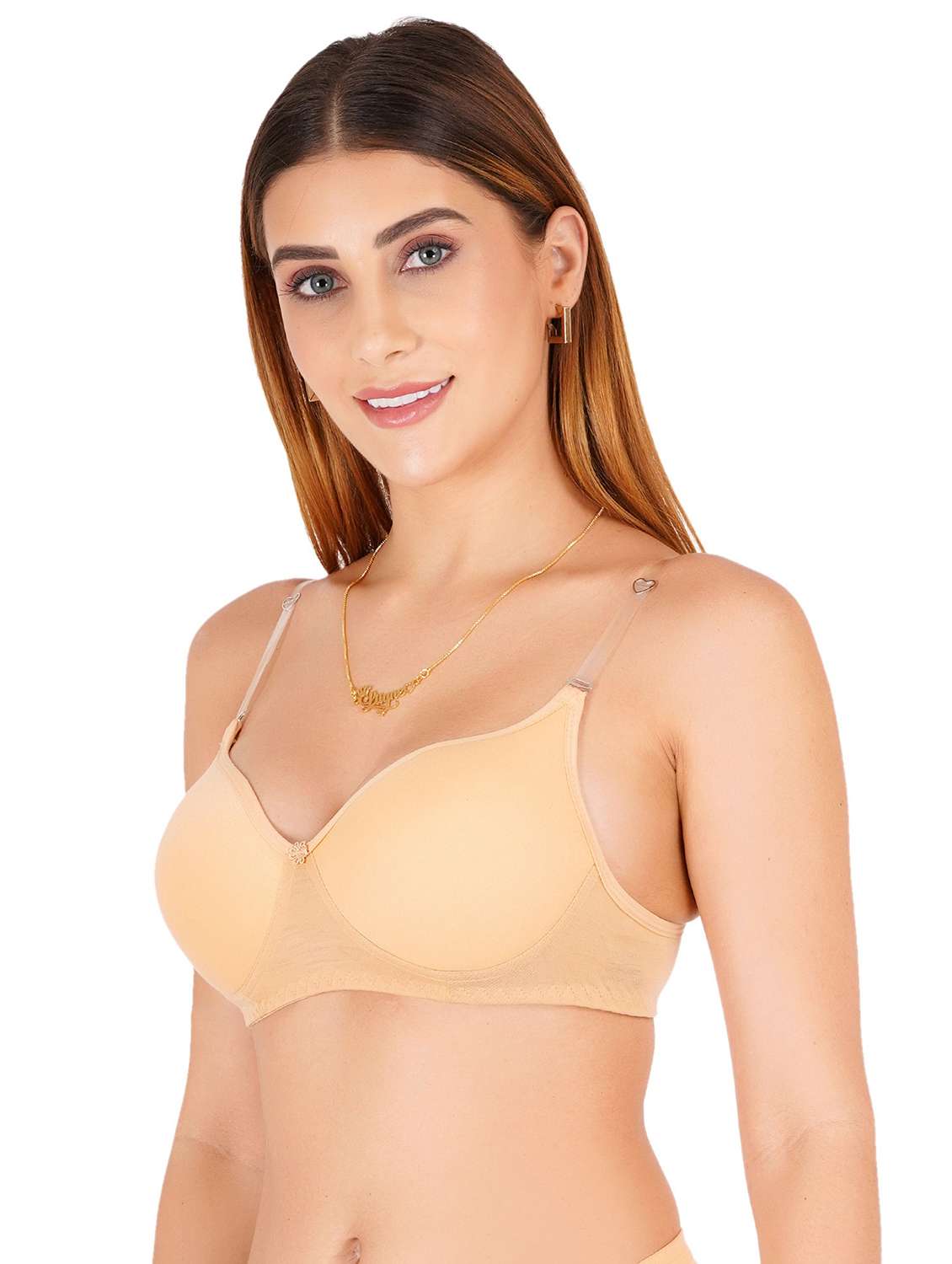 women pack of 3 non-wired bra - 22443909 -  Standard Image - 4