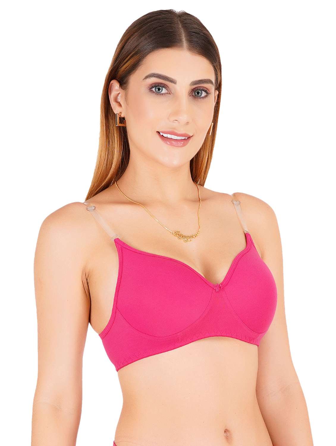 women pack of 3 non-wired bra - 22443919 -  Standard Image - 4