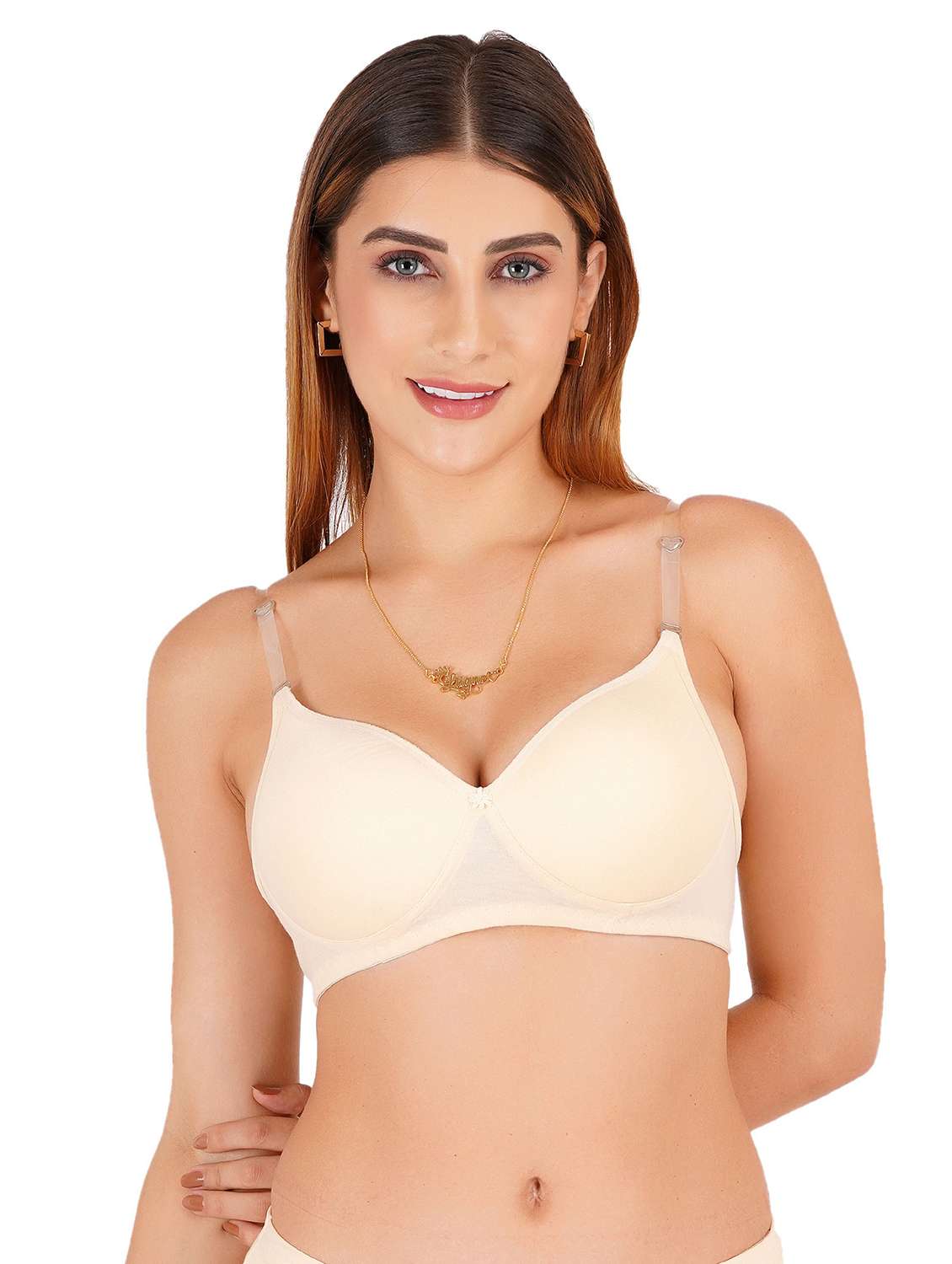 women pack of 4 non padded bra - 22444012 -  Standard Image - 4