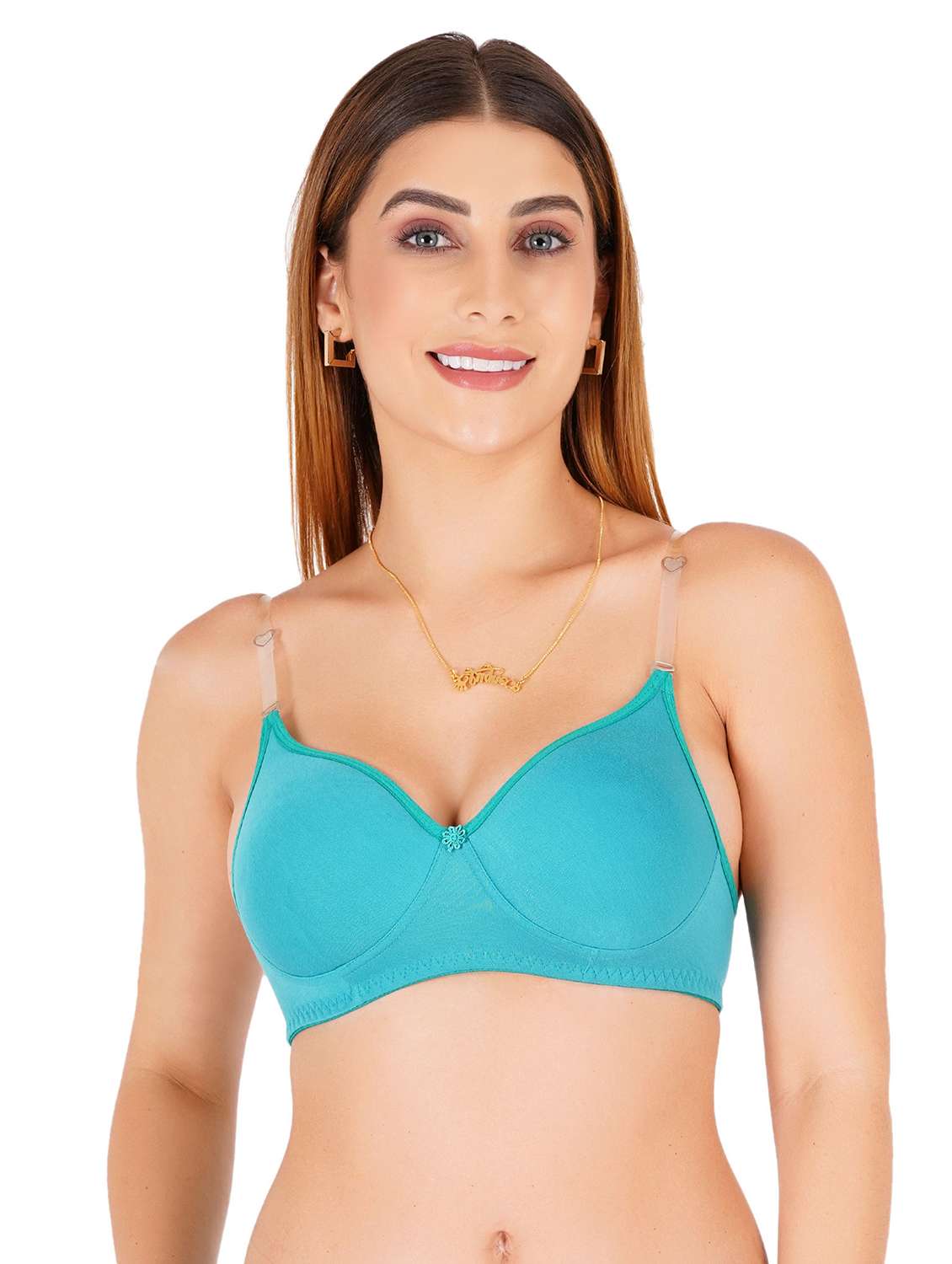 Women Pack Of 4 Non Padded Bra - 22444040 -  Standard Image - 4